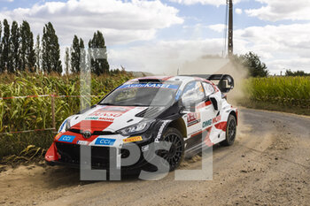 2022-08-20 - 33 EVANS Elfyn (gbr), MARTIN Scott (gbr), Toyota Gazoo Racing WRT, Toyota GR Yaris Rally 1, action during the Ypres Rally Belgium 2022, 9th round of the 2022 WRC World Rally Car Championship, from August 18 to 21, 2022 at Ypres, Belgium - AUTO - WRC - YPRES RALLY BELGIUM 2022 - RALLY - MOTORS