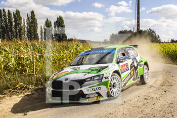 2022-08-20 - 29 BULACIA Marco (bol), DER OHANNESIAN Marcelo (arg), Toksport WRT, Skoda Fabia Evo, action during the Ypres Rally Belgium 2022, 9th round of the 2022 WRC World Rally Car Championship, from August 18 to 21, 2022 at Ypres, Belgium - AUTO - WRC - YPRES RALLY BELGIUM 2022 - RALLY - MOTORS