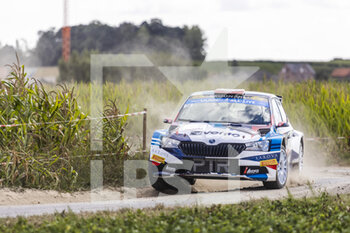 2022-08-20 - 50 BEDORET Sebastien (bel), GILBERT Francois (bel), Skoda Fabia Evo, action during the Ypres Rally Belgium 2022, 9th round of the 2022 WRC World Rally Car Championship, from August 18 to 21, 2022 at Ypres, Belgium - AUTO - WRC - YPRES RALLY BELGIUM 2022 - RALLY - MOTORS