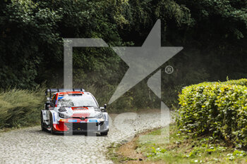 2022-08-21 - 69 ROVANPERA Kalle (fin), HALTTUNEN Jonne (FIN), Toyota Gazoo Racing WRT, Toyota GR Yaris Rally 1, action during the Ypres Rally Belgium 2022, 9th round of the 2022 WRC World Rally Car Championship, from August 18 to 21, 2022 at Ypres, Belgium - AUTO - WRC - YPRES RALLY BELGIUM 2022 - RALLY - MOTORS