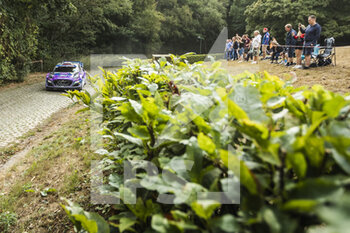 2022-08-21 - 44 GREENSMITH Gus (gbr), ANDERSSON Jonas (swe), M-Sport Ford World Rally Team, Ford Puma Rally 1, action during the Ypres Rally Belgium 2022, 9th round of the 2022 WRC World Rally Car Championship, from August 18 to 21, 2022 at Ypres, Belgium - AUTO - WRC - YPRES RALLY BELGIUM 2022 - RALLY - MOTORS