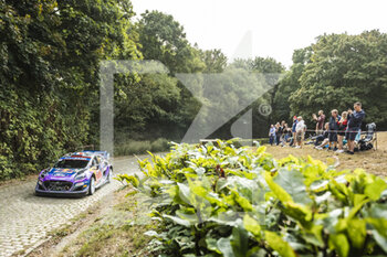 2022-08-21 - 16 FOURMAUX Adrien (fra), CORIA Alexandre (fra), M-Sport Ford World Rally Team, Ford Puma Rally 1, action during the Ypres Rally Belgium 2022, 9th round of the 2022 WRC World Rally Car Championship, from August 18 to 21, 2022 at Ypres, Belgium - AUTO - WRC - YPRES RALLY BELGIUM 2022 - RALLY - MOTORS