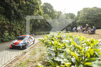 2022-08-21 - 04 LAPPI Esapekka (fin), FERM Janne (fin), Toyota Gazoo Racing WRT, Toyota GR Yaris Rally 1, action during the Ypres Rally Belgium 2022, 9th round of the 2022 WRC World Rally Car Championship, from August 18 to 21, 2022 at Ypres, Belgium - AUTO - WRC - YPRES RALLY BELGIUM 2022 - RALLY - MOTORS