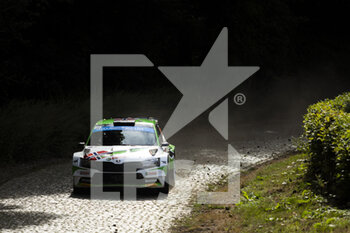 2022-08-21 - 20 MIKKELSEN Andreas (nor), ERIKSEN Torstein (nor), Toksport WRT, Skoda Fabia Evo, action during the Ypres Rally Belgium 2022, 9th round of the 2022 WRC World Rally Car Championship, from August 18 to 21, 2022 at Ypres, Belgium - AUTO - WRC - YPRES RALLY BELGIUM 2022 - RALLY - MOTORS