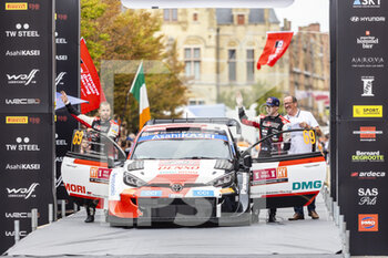 2022-08-21 - ROVANPERA Kalle (fin), Toyota Gazoo Racing WRT, Toyota GR Yaris Rally1, portrait HALTTUNEN Jonne (FIN), Toyota Gazoo Racing WRT, Toyota GR Yaris Rally1, portrait during the Ypres Rally Belgium 2022, 9th round of the 2022 WRC World Rally Car Championship, from August 18 to 21, 2022 at Ypres, Belgium - AUTO - WRC - YPRES RALLY BELGIUM 2022 - RALLY - MOTORS