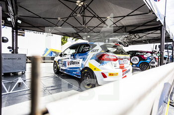 2022-09-06 - 60 VIRVES Robert (est), THULIN Julia (swe), Starter Energy Racing, Ford Fiesta Rally3, action during the Acropolis Rally Greece 2022, 10th round of the 2022 WRC World Rally Car Championship, from September 8 to 11, 2022 at Lamia, Greece - AUTO - WRC - ACROPOLIS RALLY GREECE 2022 - RALLY - MOTORS