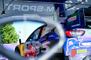 2022-09-08 - Service Park ,Sébastien Loeb (FRA) and Isabelle Galmiche (FRA),M-SPORT FORD WORLD RALLY TE - FIA WORLD RALLY CHAMPIONSHIP EKO ACROPOLIS RALLY GREECE 2022 - RALLY - MOTORS