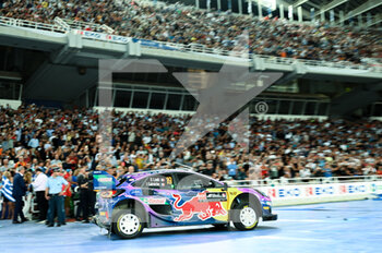 2022-09-08 - Athens Olympic Stadium ,SS1,Sébastien Loeb (FRA) and Isabelle Galmiche (FRA), M-SPORT FORD WORLD RALLY TE  - FIA WORLD RALLY CHAMPIONSHIP EKO ACROPOLIS RALLY GREECE 2022 - RALLY - MOTORS