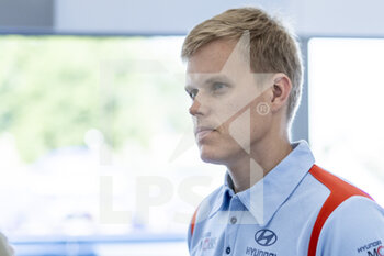 2022-09-07 - TANAK Ott (est), Hyundai Shell Mobis World Rally Team, Hyundai i20 N Rally 1, portrait during the Acropolis Rally Greece 2022, 10th round of the 2022 WRC World Rally Car Championship, from September 8 to 11, 2022 at Lamia, Greece - AUTO - WRC - ACROPOLIS RALLY GREECE 2022 - RALLY - MOTORS