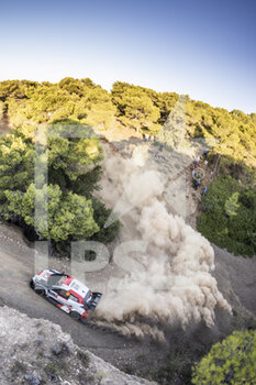 2022-09-09 - 69 ROVANPERA Kalle (fin), HALTTUNEN Jonne (FIN), Toyota Gazoo Racing WRT, Toyota GR Yaris Rally 1, action during the Acropolis Rally Greece 2022, 10th round of the 2022 WRC World Rally Car Championship, from September 8 to 11, 2022 at Lamia, Greece - AUTO - WRC - ACROPOLIS RALLY GREECE 2022 - RALLY - MOTORS