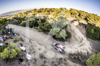 2022-09-09 - 33 EVANS Elfyn (gbr), MARTIN Scott (gbr), Toyota Gazoo Racing WRT, Toyota GR Yaris Rally 1, action during the Acropolis Rally Greece 2022, 10th round of the 2022 WRC World Rally Car Championship, from September 8 to 11, 2022 at Lamia, Greece - AUTO - WRC - ACROPOLIS RALLY GREECE 2022 - RALLY - MOTORS