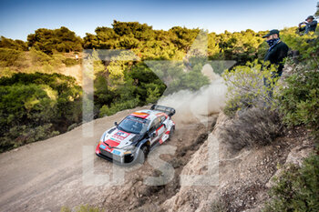 2022-09-09 - 04 LAPPI Esapekka (fin), FERM Janne (fin), Toyota Gazoo Racing WRT, Toyota GR Yaris Rally 1, action during the Acropolis Rally Greece 2022, 10th round of the 2022 WRC World Rally Car Championship, from September 8 to 11, 2022 at Lamia, Greece - AUTO - WRC - ACROPOLIS RALLY GREECE 2022 - RALLY - MOTORS