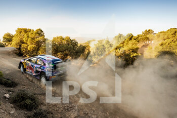 2022-09-09 - 19 LOEB Sebastien (fra), GALMICHE Isabelle (fra), M-Sport Ford World Rally Team, Ford Puma Rally 1, action during the Acropolis Rally Greece 2022, 10th round of the 2022 WRC World Rally Car Championship, from September 8 to 11, 2022 at Lamia, Greece - AUTO - WRC - ACROPOLIS RALLY GREECE 2022 - RALLY - MOTORS
