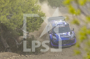 2022-09-09 - 09 SERDERIDIS Jourdan (arc), MICLOTTE Frederic (bel), M-Sport Ford World Rally Team, Ford Puma Rally 1, action during the Acropolis Rally Greece 2022, 10th round of the 2022 WRC World Rally Car Championship, from September 8 to 11, 2022 at Lamia, Greece - AUTO - WRC - ACROPOLIS RALLY GREECE 2022 - RALLY - MOTORS
