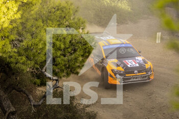 2022-09-09 - 28 LINNAMAE Georg (est), MORGAN James (gbr), ALM Motorsport, Volkswagen Polo GTI, action during the Acropolis Rally Greece 2022, 10th round of the 2022 WRC World Rally Car Championship, from September 8 to 11, 2022 at Lamia, Greece - AUTO - WRC - ACROPOLIS RALLY GREECE 2022 - RALLY - MOTORS