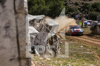 2022-09-09 - 33 EVANS Elfyn (gbr), MARTIN Scott (gbr), Toyota Gazoo Racing WRT, Toyota GR Yaris Rally 1, action during the Acropolis Rally Greece 2022, 10th round of the 2022 WRC World Rally Car Championship, from September 8 to 11, 2022 at Lamia, Greece - AUTO - WRC - ACROPOLIS RALLY GREECE 2022 - RALLY - MOTORS