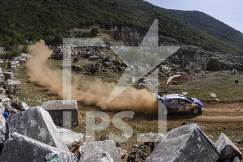 2022-09-09 - 42 BREEN Craig (irl), NAGLE Paul (irl), M-Sport Ford World Rally Team, Ford Puma Rally 1, action during the Acropolis Rally Greece 2022, 10th round of the 2022 WRC World Rally Car Championship, from September 8 to 11, 2022 at Lamia, Greece - AUTO - WRC - ACROPOLIS RALLY GREECE 2022 - RALLY - MOTORS