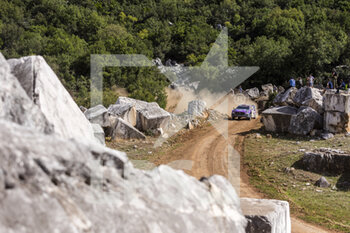 2022-09-09 - 44 GREENSMITH Gus (gbr), ANDERSSON Jonas (swe), M-Sport Ford World Rally Team, Ford Puma Rally 1, action during the Acropolis Rally Greece 2022, 10th round of the 2022 WRC World Rally Car Championship, from September 8 to 11, 2022 at Lamia, Greece - AUTO - WRC - ACROPOLIS RALLY GREECE 2022 - RALLY - MOTORS