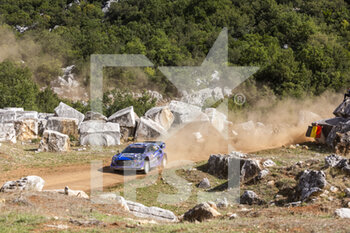 2022-09-09 - 09 SERDERIDIS Jourdan (arc), MICLOTTE Frederic (bel), M-Sport Ford World Rally Team, Ford Puma Rally 1, action during the Acropolis Rally Greece 2022, 10th round of the 2022 WRC World Rally Car Championship, from September 8 to 11, 2022 at Lamia, Greece - AUTO - WRC - ACROPOLIS RALLY GREECE 2022 - RALLY - MOTORS