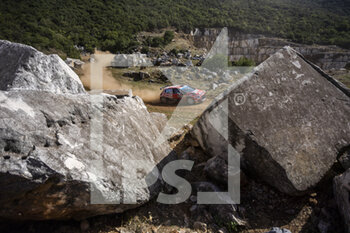2022-09-09 - 21 ROSSEL Yohan (fra), SARREAUD Valentin (fra), Citroen C3, action during the Acropolis Rally Greece 2022, 10th round of the 2022 WRC World Rally Car Championship, from September 8 to 11, 2022 at Lamia, Greece - AUTO - WRC - ACROPOLIS RALLY GREECE 2022 - RALLY - MOTORS