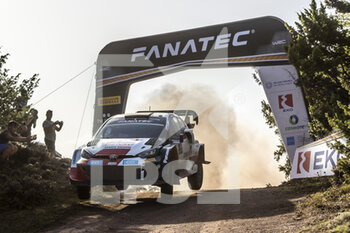 10/09/2022 - 33 EVANS Elfyn (gbr), MARTIN Scott (gbr), Toyota Gazoo Racing WRT, Toyota GR Yaris Rally 1, action during the Acropolis Rally Greece 2022, 10th round of the 2022 WRC World Rally Car Championship, from September 8 to 11, 2022 at Lamia, Greece - AUTO - WRC - ACROPOLIS RALLY GREECE 2022 - RALLY - MOTORI