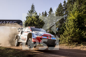 10/09/2022 - 04 LAPPI Esapekka (fin), FERM Janne (fin), Toyota Gazoo Racing WRT, Toyota GR Yaris Rally 1, action during the Acropolis Rally Greece 2022, 10th round of the 2022 WRC World Rally Car Championship, from September 8 to 11, 2022 at Lamia, Greece - AUTO - WRC - ACROPOLIS RALLY GREECE 2022 - RALLY - MOTORI