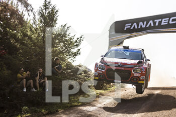 10/09/2022 - 21 ROSSEL Yohan (fra), SARREAUD Valentin (fra), Citroen C3, action during the Acropolis Rally Greece 2022, 10th round of the 2022 WRC World Rally Car Championship, from September 8 to 11, 2022 at Lamia, Greece - AUTO - WRC - ACROPOLIS RALLY GREECE 2022 - RALLY - MOTORI