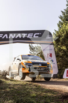 10/09/2022 - 28 LINNAMAE Georg (est), MORGAN James (gbr), ALM Motorsport, Volkswagen Polo GTI, action during the Acropolis Rally Greece 2022, 10th round of the 2022 WRC World Rally Car Championship, from September 8 to 11, 2022 at Lamia, Greece - AUTO - WRC - ACROPOLIS RALLY GREECE 2022 - RALLY - MOTORI