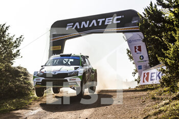 10/09/2022 - 20 MIKKELSEN Andreas (nor), ERIKSEN Torstein (nor), Toksport WRT, Skoda Fabia Evo, action during the Acropolis Rally Greece 2022, 10th round of the 2022 WRC World Rally Car Championship, from September 8 to 11, 2022 at Lamia, Greece - AUTO - WRC - ACROPOLIS RALLY GREECE 2022 - RALLY - MOTORI