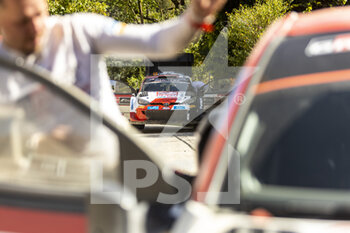 10/09/2022 - 33 EVANS Elfyn (gbr), MARTIN Scott (gbr), Toyota Gazoo Racing WRT, Toyota GR Yaris Rally 1, action during the Acropolis Rally Greece 2022, 10th round of the 2022 WRC World Rally Car Championship, from September 8 to 11, 2022 at Lamia, Greece - AUTO - WRC - ACROPOLIS RALLY GREECE 2022 - RALLY - MOTORI