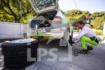 10/09/2022 - MIKKELSEN Andreas (nor), Toksport WRT, Skoda Fabia Evo, portrait during the Acropolis Rally Greece 2022, 10th round of the 2022 WRC World Rally Car Championship, from September 8 to 11, 2022 at Lamia, Greece - AUTO - WRC - ACROPOLIS RALLY GREECE 2022 - RALLY - MOTORI