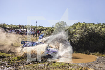 11/09/2022 - 07 LOUBET Pierre-Louis (era), LANDAIS Vincent (far), M-Sport Ford World Rally Team, Ford Puma Rally 1, action during the Acropolis Rally Greece 2022, 10th round of the 2022 WRC World Rally Car Championship, from September 8 to 11, 2022 at Lamia, Greece - AUTO - WRC - ACROPOLIS RALLY GREECE 2022 - RALLY - MOTORI