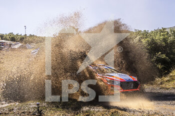 11/09/2022 - 29 ZALDIVAR Fabrizio (pry), DEL BARRIO Carlos (esp), Hyundai i20N, action during the Acropolis Rally Greece 2022, 10th round of the 2022 WRC World Rally Car Championship, from September 8 to 11, 2022 at Lamia, Greece - AUTO - WRC - ACROPOLIS RALLY GREECE 2022 - RALLY - MOTORI