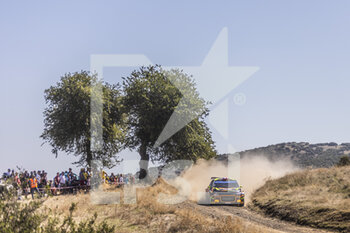 11/09/2022 - 38 RIEU Jonathan (fra), ESCARTEFIGUE Jules (fra), Citroen C3, action during the Acropolis Rally Greece 2022, 10th round of the 2022 WRC World Rally Car Championship, from September 8 to 11, 2022 at Lamia, Greece - AUTO - WRC - ACROPOLIS RALLY GREECE 2022 - RALLY - MOTORI