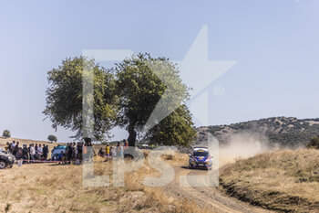 11/09/2022 - 58 PAJARI Sami (fin), MALKONEN Enni (fin), Ford Fiesta Rally3, action during the Acropolis Rally Greece 2022, 10th round of the 2022 WRC World Rally Car Championship, from September 8 to 11, 2022 at Lamia, Greece - AUTO - WRC - ACROPOLIS RALLY GREECE 2022 - RALLY - MOTORI