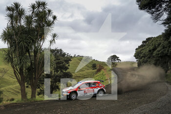 2022-09-29 - 24 BATES Harry (aus), McCARTHY John (aus), Skoda Fabia Evo, action during the Rally New Zealand 2022, 11th round of the 2022 WRC World Rally Car Championship, from September 29 to October 2, 2022 at Auckland, New Zealand - AUTO - WRC - RALLY NEW ZEALAND 2022 - RALLY - MOTORS