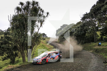 2022-09-29 - 11 NEUVILLE Thierry (bel), WYDAEGHE Martijn (bel), Hyundai Shell Mobis World Rally Team, Hyundai i20 N Rally 1, action during the Rally New Zealand 2022, 11th round of the 2022 WRC World Rally Car Championship, from September 29 to October 2, 2022 at Auckland, New Zealand - AUTO - WRC - RALLY NEW ZEALAND 2022 - RALLY - MOTORS