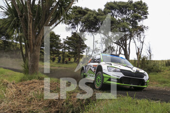 2022-09-29 - 22 HUNT Ben (nzl), RAWSTORN Tony (nzl), Skoda Fabia Evo, action during the Rally New Zealand 2022, 11th round of the 2022 WRC World Rally Car Championship, from September 29 to October 2, 2022 at Auckland, New Zealand - AUTO - WRC - RALLY NEW ZEALAND 2022 - RALLY - MOTORS