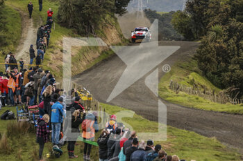 2022-09-29 - 33 EVANS Elfyn (gbr), MARTIN Scott (gbr), Toyota Gazoo Racing WRT, Toyota GR Yaris Rally 1, action during the Rally New Zealand 2022, 11th round of the 2022 WRC World Rally Car Championship, from September 29 to October 2, 2022 at Auckland, New Zealand - AUTO - WRC - RALLY NEW ZEALAND 2022 - RALLY - MOTORS