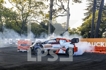 2022-09-29 - 69 ROVANPERA Kalle (fin), HALTTUNEN Jonne (FIN), Toyota Gazoo Racing WRT, Toyota GR Yaris Rally 1, action during the Rally New Zealand 2022, 11th round of the 2022 WRC World Rally Car Championship, from September 29 to October 2, 2022 at Auckland, New Zealand - AUTO - WRC - RALLY NEW ZEALAND 2022 - RALLY - MOTORS