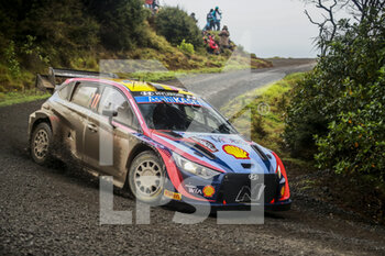 2022-09-30 - 11 NEUVILLE Thierry (bel), WYDAEGHE Martijn (bel), Hyundai Shell Mobis World Rally Team, Hyundai i20 N Rally 1, action during the Rally New Zealand 2022, 11th round of the 2022 WRC World Rally Car Championship, from September 29 to October 2, 2022 at Auckland, New Zealand - AUTO - WRC - RALLY NEW ZEALAND 2022 - RALLY - MOTORS
