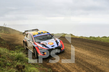 2022-09-30 - 02 SOLBERG Olivier (swe), EDMONDSON Elliot (gbr), Hyundai Shell Mobis World Rally Team, Hyundai i20 N Rally 1, action during the Rally New Zealand 2022, 11th round of the 2022 WRC World Rally Car Championship, from September 29 to October 2, 2022 at Auckland, New Zealand - AUTO - WRC - RALLY NEW ZEALAND 2022 - RALLY - MOTORS