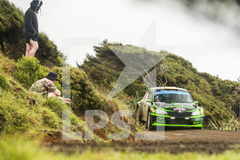 2022-09-30 - 27 JONES Kingsley (nzl), JONES Waverley (nzl), Skoda Fabia, action during the Rally New Zealand 2022, 11th round of the 2022 WRC World Rally Car Championship, from September 29 to October 2, 2022 at Auckland, New Zealand - AUTO - WRC - RALLY NEW ZEALAND 2022 - RALLY - MOTORS