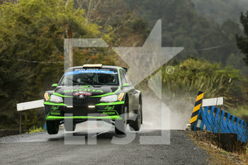 2022-10-01 - 24 BATES Harry (aus), McCARTHY John (aus), Skoda Fabia Evo, action during the Rally New Zealand 2022, 11th round of the 2022 WRC World Rally Car Championship, from September 29 to October 2, 2022 at Auckland, New Zealand - AUTO - WRC - RALLY NEW ZEALAND 2022 - RALLY - MOTORS