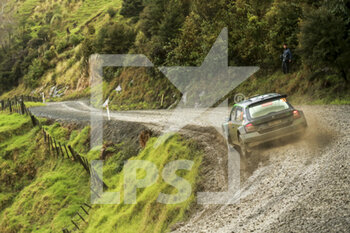 2022-10-01 - 27 JONES Kingsley (nzl), JONES Waverley (nzl), Skoda Fabia, action during the Rally New Zealand 2022, 11th round of the 2022 WRC World Rally Car Championship, from September 29 to October 2, 2022 at Auckland, New Zealand - AUTO - WRC - RALLY NEW ZEALAND 2022 - RALLY - MOTORS