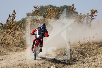 2022-10-17 - 11 CORNEJO FLORIMO Jose Ignacio (chl), Monster Energy Honda Team 2022, Honda CRF 450 Rally, FIM W2RC, Moto, action during the Private Test of the Andalucia Rally 2022, 4th round of the 2022 FIA World Rally-Raid Championship, from October 17 to 18, 2022 in Sevilla, Spain - AUTO - ANDALUCIA RALLY 2022 - RALLY - MOTORS