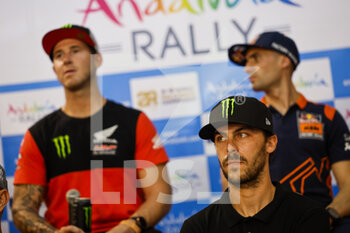 2022-10-18 - JONES Austin (usa), Can-Am Factory South Racing, BRP Can-Am Maverick XRS Turbo, FIA W2RC, Auto, portrait during the press conference of the Andalucia Rally 2022, 4th round of the 2022 FIA World Rally-Raid Championship, from October 18 to 19, 2022 in Sevilla, Spain - AUTO - ANDALUCIA RALLY 2022 - RALLY - MOTORS