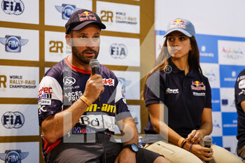 2022-10-18 - CONTARDO LOPEZ Francisco (chl), South Racing Can-Am, Can-Am Maverick, FIA W2RC, Auto, portrait during the press conference of the Andalucia Rally 2022, 4th round of the 2022 FIA World Rally-Raid Championship, from October 18 to 19, 2022 in Sevilla, Spain - AUTO - ANDALUCIA RALLY 2022 - RALLY - MOTORS