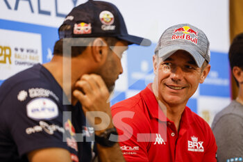 2022-10-18 - LOEB Sébastien (fra), Bahrain Raid Xtreme, Prodrive Hunter, FIA W2RC, Auto, portrait during the press conference of the Andalucia Rally 2022, 4th round of the 2022 FIA World Rally-Raid Championship, from October 18 to 19, 2022 in Sevilla, Spain - AUTO - ANDALUCIA RALLY 2022 - RALLY - MOTORS