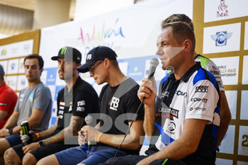 2022-10-18 - GOCZAL Marek (pol), Cobant - Energylandia Rally Team, BRP Can-Am Maverick XRS Turbo, FIA W2RC, Auto, portrait during the press conference of the Andalucia Rally 2022, 4th round of the 2022 FIA World Rally-Raid Championship, from October 18 to 19, 2022 in Sevilla, Spain - AUTO - ANDALUCIA RALLY 2022 - RALLY - MOTORS